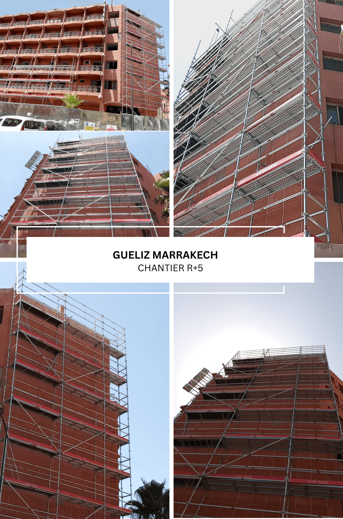 CHANTIER R+5 GUELIZ MARRAKECH (1)